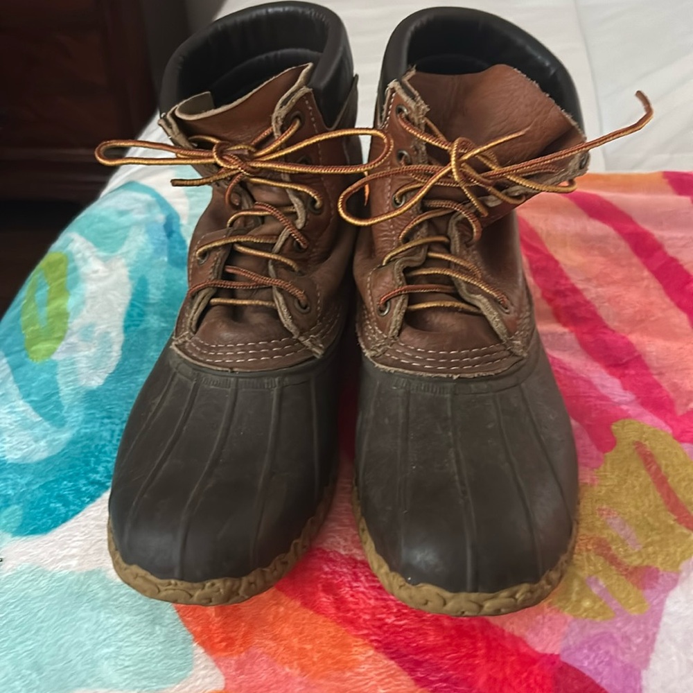 Men’s 11 D L.L. Bean boots used 8”